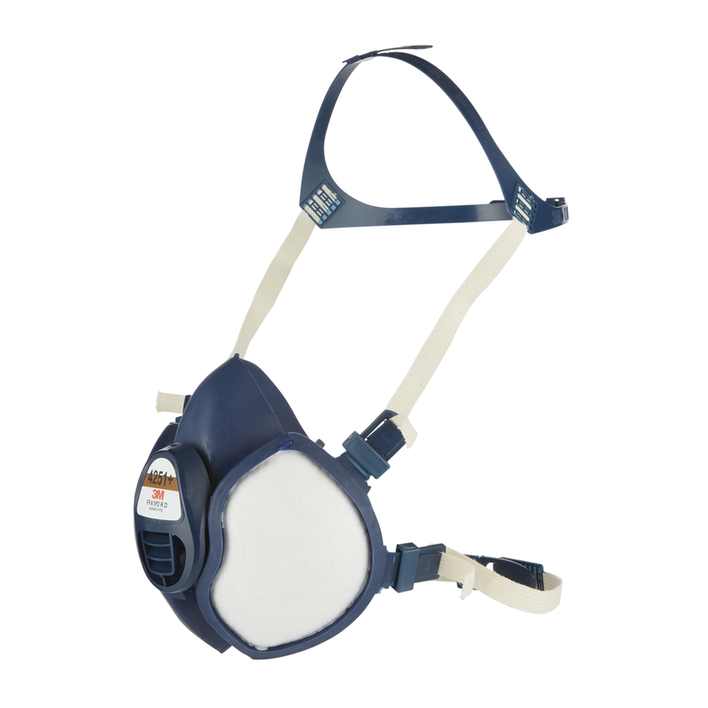 Demi-masque réutilisable sans entretien 3M, Filtres FFA1P2 R D, 4251+