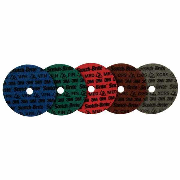 Disque Surface Conditioning de précision Scotch-Brite, PN-DH, extra gros, 100 mm x NH,  25/boîte, 100 pièces/carton