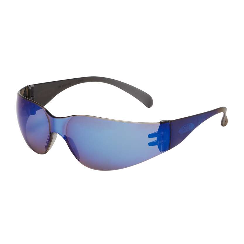 Lunettes de sécurité 3M Virtua, antirayure, optique miroir bleue, 71500-00004