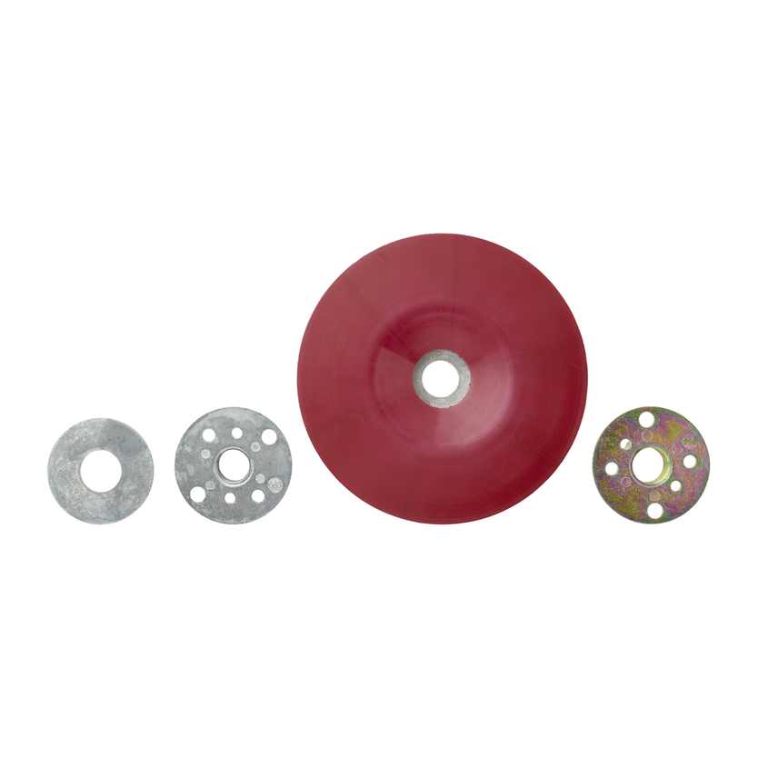 Plateau plat pour disque fibre 3M, 115 mm