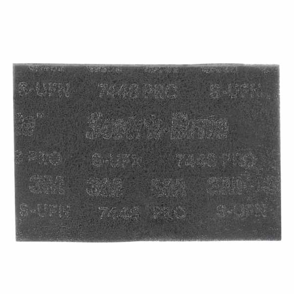 Tampon de coupe abrasive non tissée Scotch-Brite 7448 PRO, 158 mm x 224 mm
