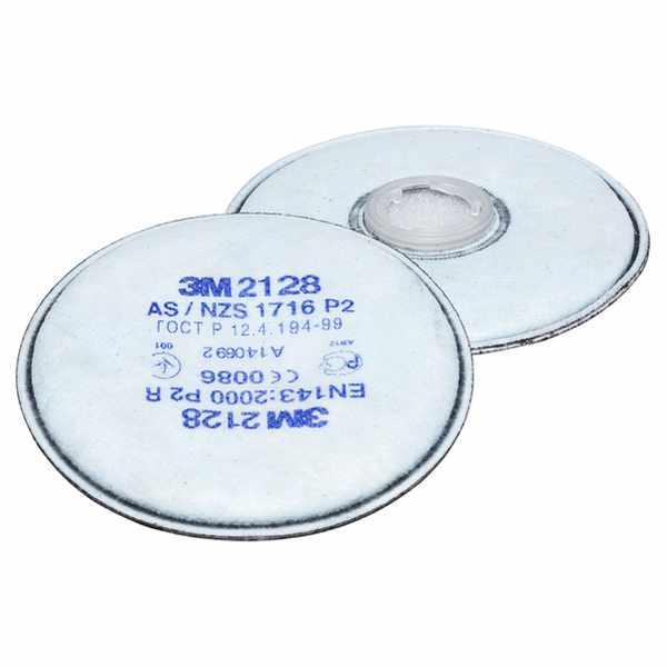 Filtres antigaz. antipoussières et combinés P2R Poussières + odeurs vapeurs organiques** +odeurs gaz acides** QTS mini 80 Vendu à la paire prix à l\'unité