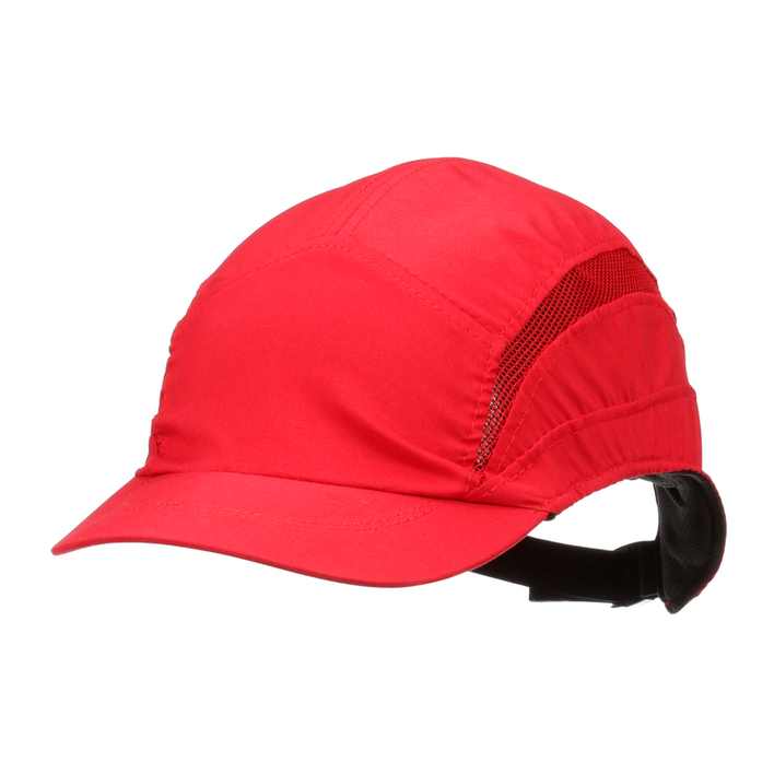 Casquette antiheurt 3M First Base 3 2030616, Classic, rouge, visière réduite, 55 mm, sur mesure\\nConditionnement de 20 à respecter\\nSérigraphie à l\'avant au centre du front