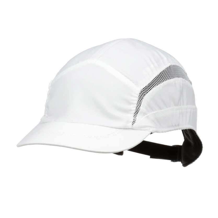 Casquette antiheurt 3M First Base 3 2030616, Classic, blanc, visière réduite, 55 mm, sur mesure\\nConditionnement de 20 à respecter\\nSérigraphie à l\'avant au centre du front