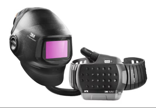 Système d\'appareil respiratoire filtrant à ventilation assistée 3M? Adflo? avec cagoule de soudage 3M? Speedglas? G5-01