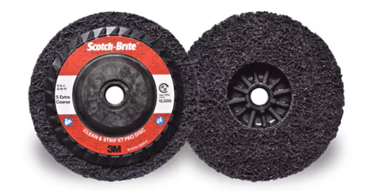 Disque de nettoyage et décapage Scotch-Brite? XT Pro, 125 mm x M14, Grain S XGROS