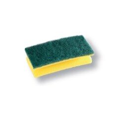 Scotch-Brite Eponge Nailsaver 174, Jaune/Vert, 70 mm x 92 mm, 20/Pack