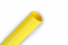 3M SFTW-202 gaine thermorétractable auto-extinguible en rouleau 2:1 ø avant rétreint 6.4mm jaune 75m