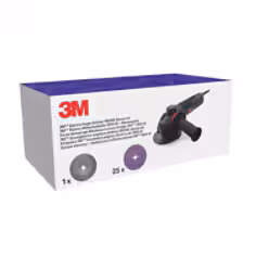 Meuleuse électrique 3M, 41901, 125 mm, 1900W, includes 1182C Slotted Disc (25) & Ribbed BUP