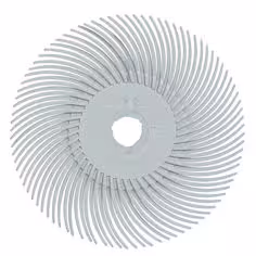 Brosse bristle radiale Scotch-Brite Precision, PN-RB, 120+, 76,2 mm × 9,525 mm (3 po × ? po), Type C