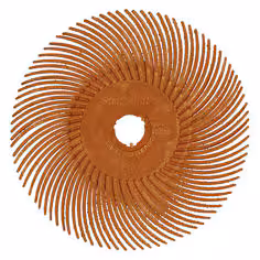 Brosse bristle radiale Scotch-Brite Precision, PN-RB, 80+, 50,8 mm × 9,525 mm (2 po × ? po), Type C,