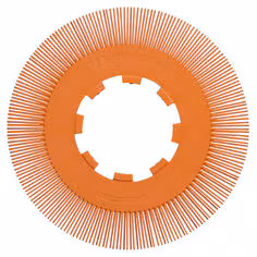 Brosse bristle radiale Scotch-Brite Precision, PN-RB, 80+, 203,2 mm (8 po), Type S, sans adaptateur