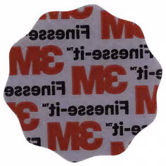Disque de Film 460LA 3M Finesse-it Hookit, A7 3MIL, 1-7/16 in x CH, Scallop, Die 1438SCH, 500/Carton, 2000 ea/Case