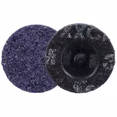 Disque de traitement de surface de précision ultrarésistant Scotch-Brite Roloc, HD-DR, X-Extra Coarse 60+, TR, 51 mm, 50/Carton, 200 ea/Case