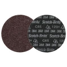 Disque de traitement de surface de précision ultrarésistant Scotch-Brite, HD-DH, Coarse 120+, 114.3 mm x NH, 50 ea/Case