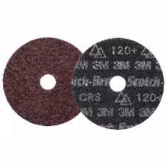 Disque de traitement de surface de précision ultrarésistant Scotch-Brite, HD-DH, Coarse 120+, 127 mm x 22.23 mm, 50 ea/Case