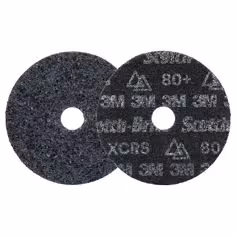 Disque de traitement de surface de précision ultrarésistant Scotch-Brite, HD-DH, Extra Coarse 80+, 127 mm x 22.23 mm, 50 ea/Case