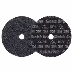 Disque de traitement de surface de précision ultrarésistant Scotch-Brite, HD-DH, Extra Coarse 80+, 178 mm x 22.23 mm, 25 ea/Case
