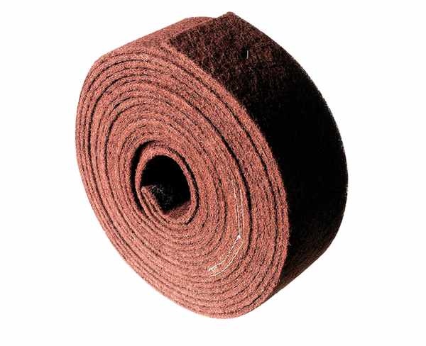Rouleau abrasif non tissé Scotch-Brite WR-RL, WR-RL, 100 mm x 10 m, S SFN, 4/box,