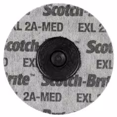 Disque abrasif non tissé compressé 3M Roloc Scotch-Brite XL-DR, 75 x 6 mm, Densité 2, Grain A Moyen