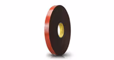 Ruban de vitrage structurel 3M VHB B23F, Noir, 25 mm x 16.5 m