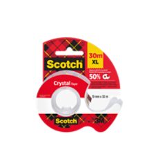 Ruban Scotch® transparent, 19 mm x 30 m, 1 rouleau/paquet, Maxi Pack