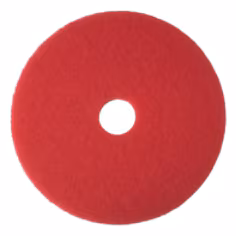 Disque Basic de lavage 3M Rouge, 330 mm, 5/Carton