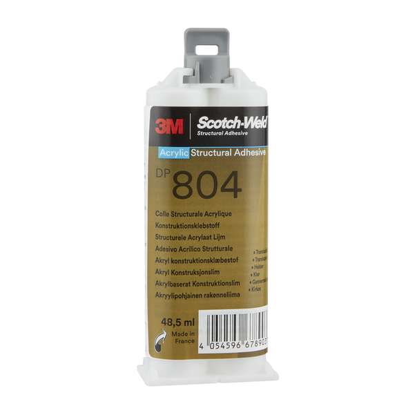 Colle Structurale Acrylique Transparent EPX 3M Scotch-Weld DP804, Transparent, 48.5 ml