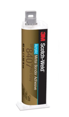Colle Structurale Acrylique à liant Métallique 3M Scotch-Weld 8407NS, Gris, Partie A, 3.78 L