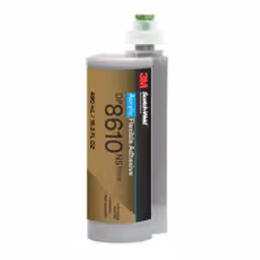 Colle Structurale Acrylique Flexible 3M Scotch-Weld DP8610NS, Noir, 490 ml Duo- Pak