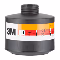 Cartouche à gaz/vapeur avec filetage DIN 3M et filtre contre les particules CF32 réacteur HgP3 R D, DT-4049E