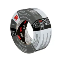 Ruban toilé usage général 3M DT8, Noir, 48 mm x 55 m, 0.2 mm, Emballé individuellement