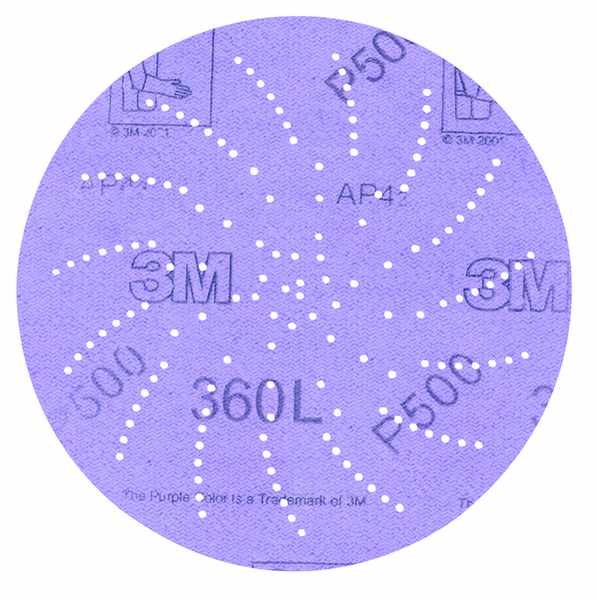 Disque Maille 3M Xtract 360L, 127 mm, P280, 500LG