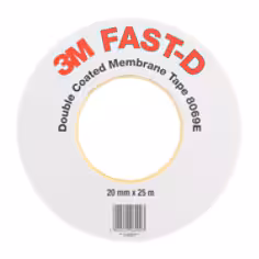 FAST-D Ruban Adhésif d\'étanchéité Toute Saison 3M 8069E, Blanc, 20 mm x 25 m, 0.47 mm