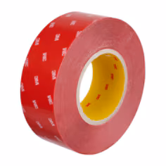 FAST-D Ruban Adhésif Double Face 3M 8069E, Blanc, 50 mm x 25 m, 0.410 mm