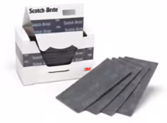 Scotch-Brite Tampon standard pour sols 76, 158 mm x 95 mm, 10/Pack, 4 Pack/Case