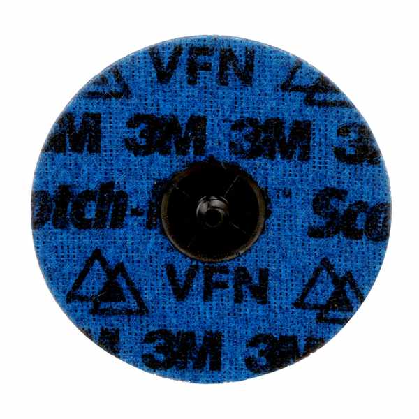 Disque Surface Conditioning de précision Scotch-Brite Roloc, PN-DR, très fin, TR, 101.6 mm, 25/boîte, 100 pièces/carton, dévidoir pratique
