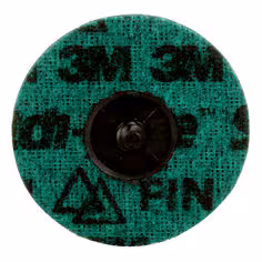 Disque Surface Conditioning de précision Scotch-Brite Roloc, PN-DR, fin, TR, 76.2 mm, 25/boîte, 100 pièces/carton, dévidoir pratique