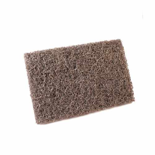 Tampon récurage pour grils 3M Scotch-Brite 46, Noir, 100 mm x 130 mm, 10/Pack, 6Packs/Carton