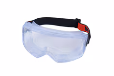 Lunettes-masques de protection 3M GoggleGear série 3000, joint PVC, optique AF transparente Scotchgard, sangle en toile Premium, GG3101-SGAF EU