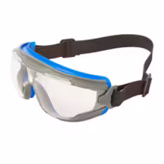 Lunettes-masque de sécurité 3M Goggle Gear 500, bandeau néoprène, revêtement antibuée / antirayure Scotchgard (K&N), optique transparente, GG501NSGAF-EU