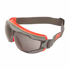 Lunettes-masque de sécurité 3M Goggle Gear 500, revêtement antibuée / antirayure Scotchgard (K&N), optique grise, GG502SGAF-EU