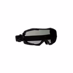 Lunettes-masque de sécurité 3M GoggleGear 6000, joint noir, revêtement antibuée / antirayure Scotchgard (K&N), optique gris, GG6002SGAF-BLK-EU