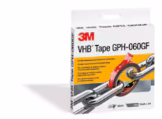 Ruban 3M VHB GPH-060GF, Gris, 19 mm x 3 m, 0.6 mm