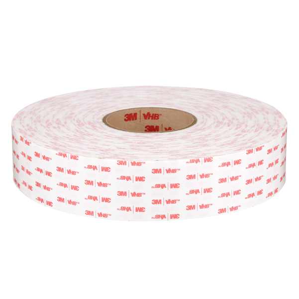 Ruban 3M VHB 4959F, Blanc, 15 mm x 16.5 m, 3.0 mm