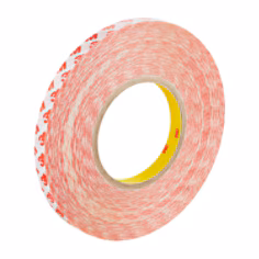 Ruban Double Face Adhésif 3M GPT-020, Transparent, 9 mm x 50 m, 0.2 mm