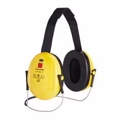 Coquilles antibruit 3M PELTOR Optime I, jaune, serre-nuque, H510B-403-GU