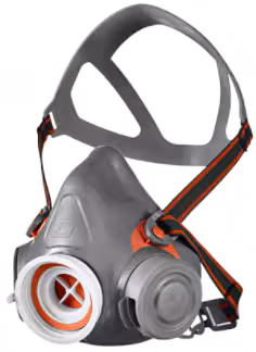 Demi-masque réutilisable 3M HF-352, taille M, 50 mm