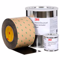 Activateur de ruban structural hybride 3M, Transparent, 1 gallon