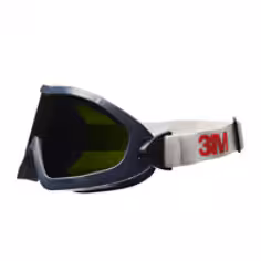 Lunettes-masque de sécurité 3M série 2890, étanches, antirayure / antibuée, optique teinté pour soudage 5.0, 2895S